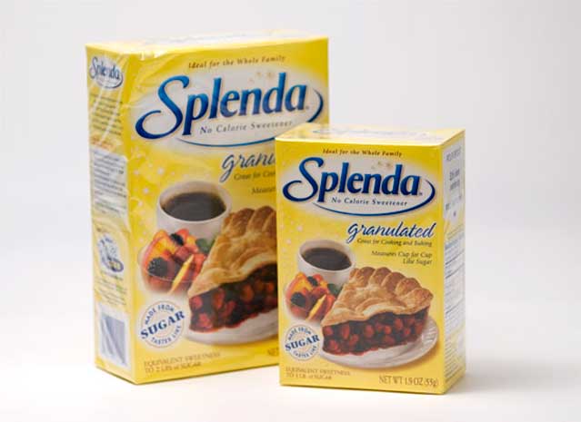 Splenda2sizes High Speed Sweetener Box Wrapping   Food Wrapping	